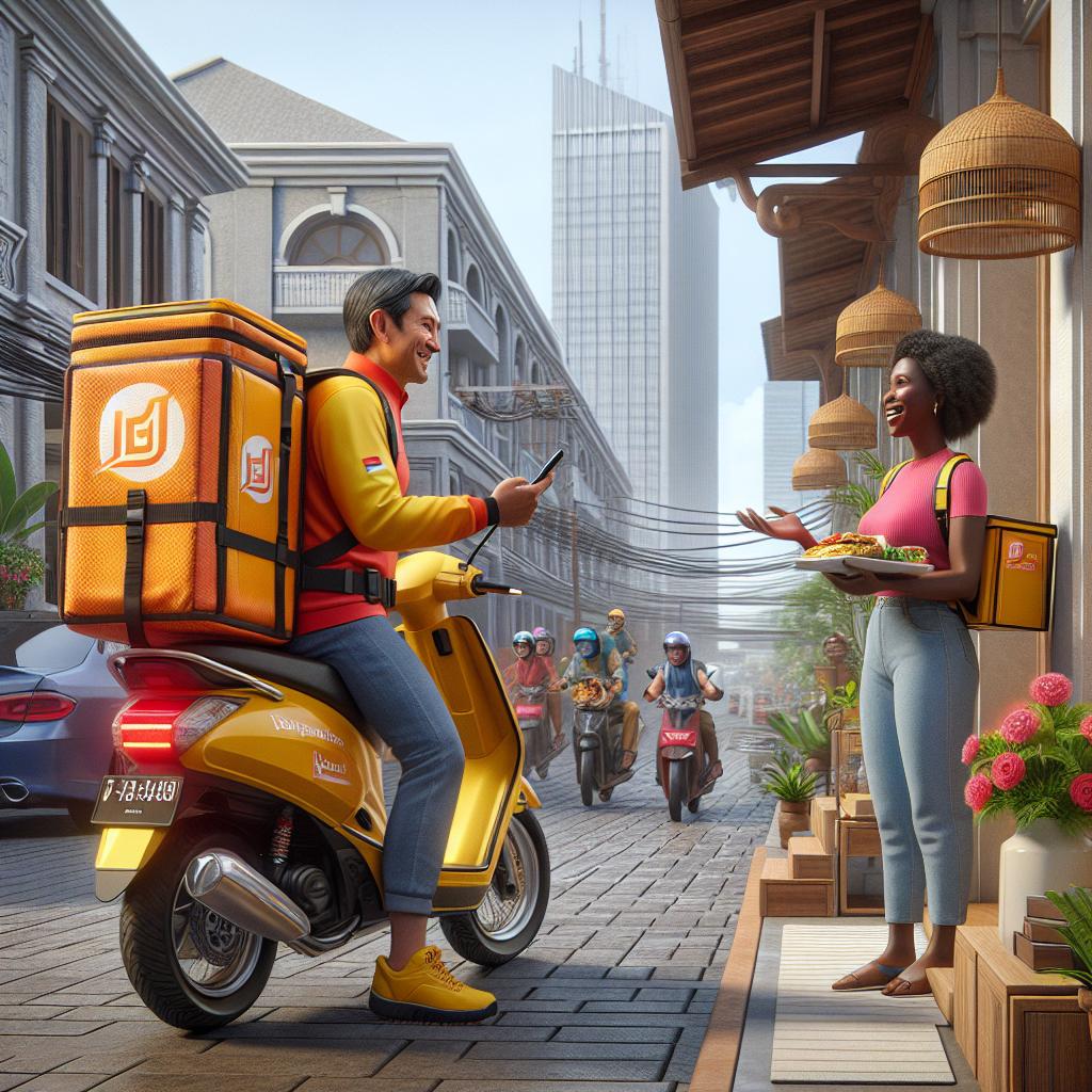 Indonesian Food Delivery Service