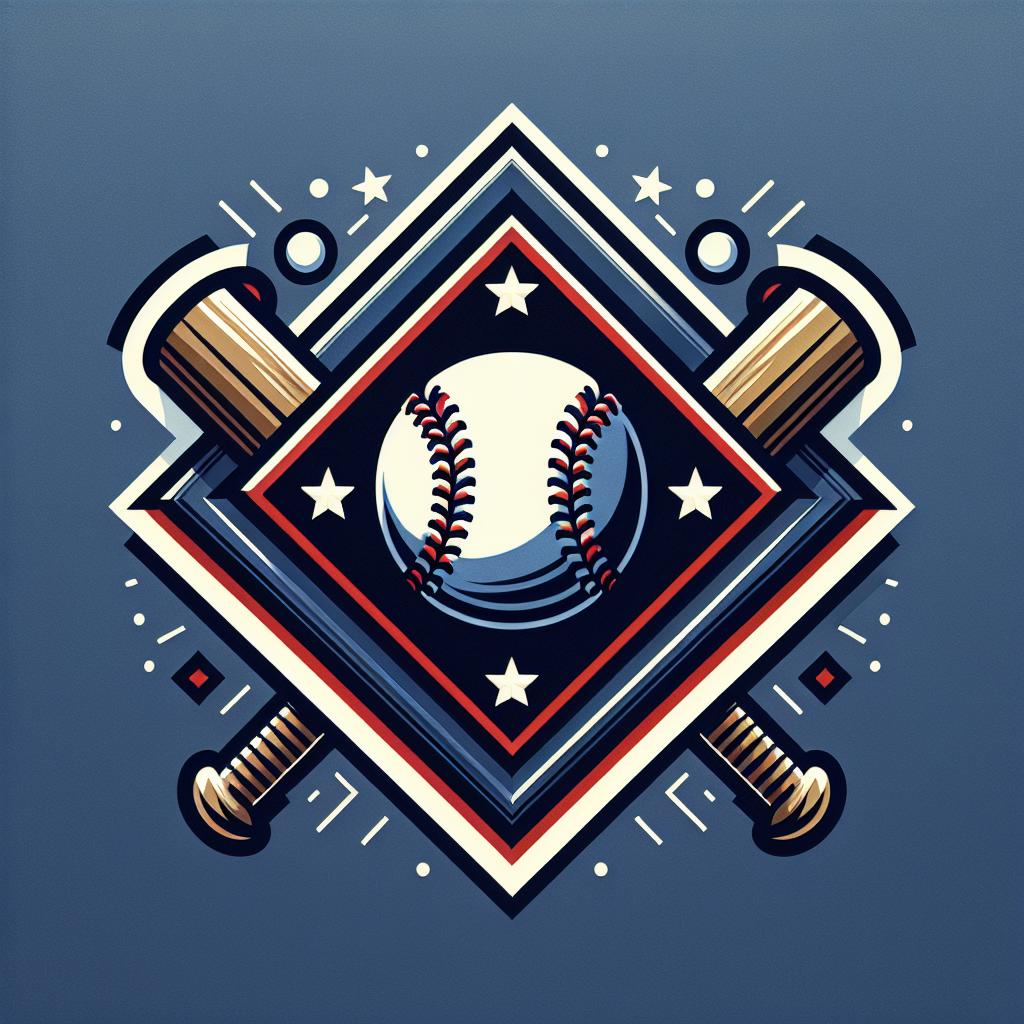 Baseball team logo design