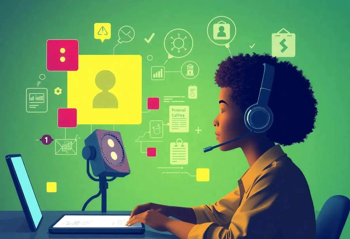 A visual depiction of B2B marketing trends including privacy and AI influences.