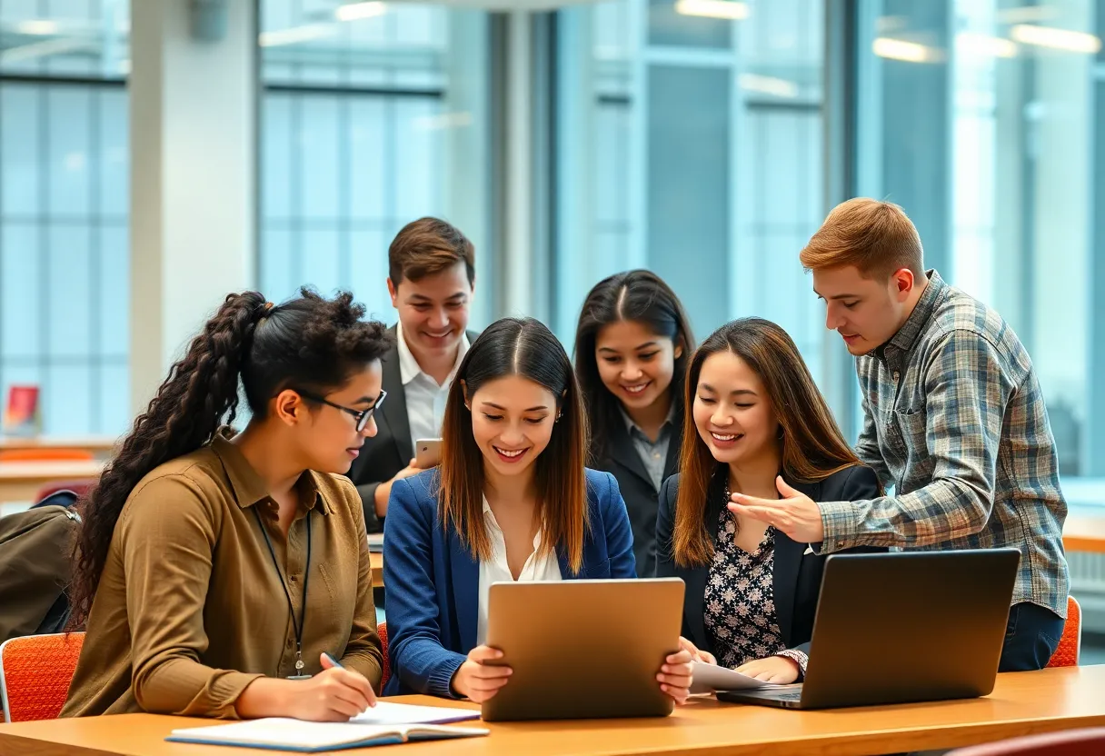Diverse Graduate Students in Business School