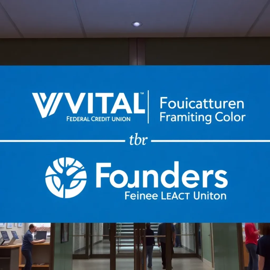 Merger between VITAL Federal Credit Union and Founders Federal Credit Union