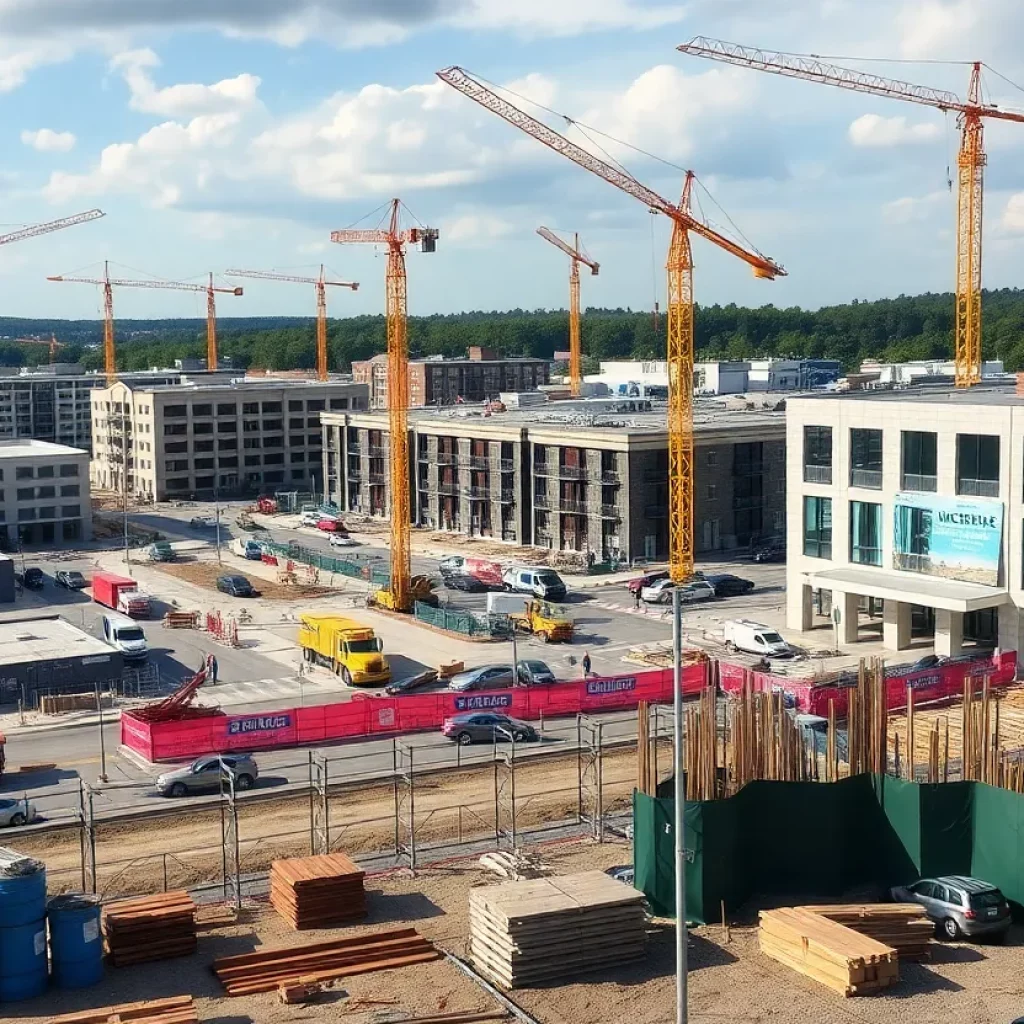 Construction Activity in Upstate South Carolina