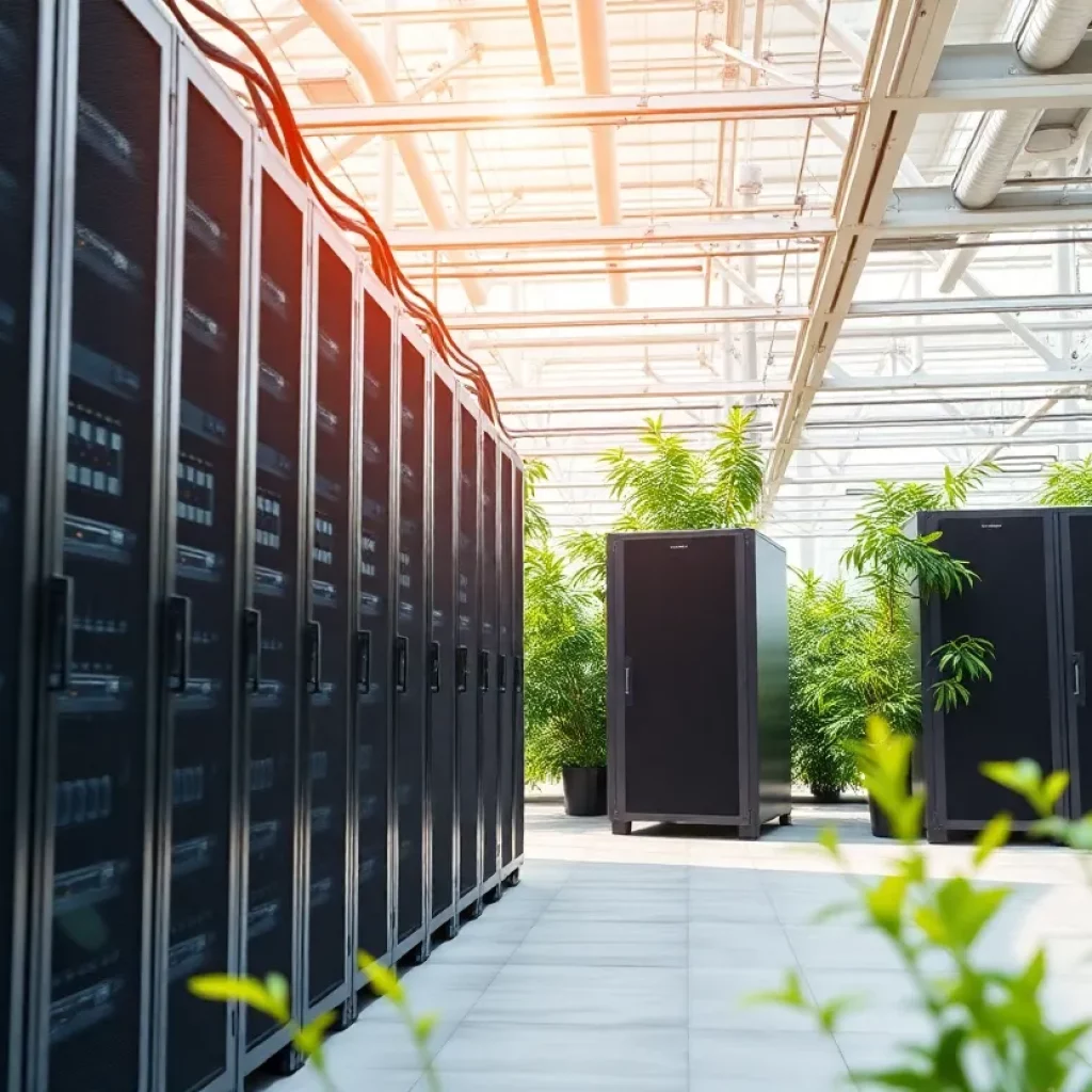 High-performance computing data center in South Carolina