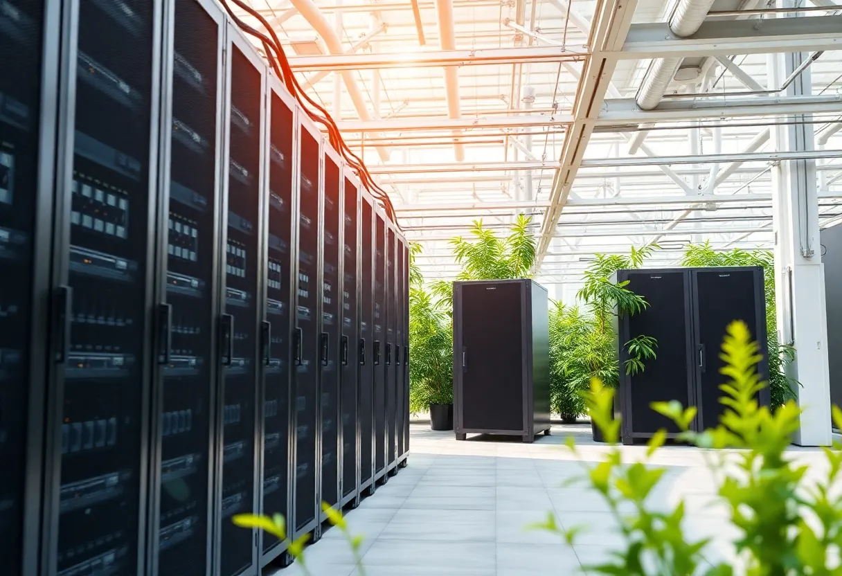 High-performance computing data center in South Carolina