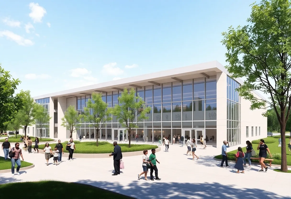 Conceptual design of the new Bethlehem Center in Spartanburg