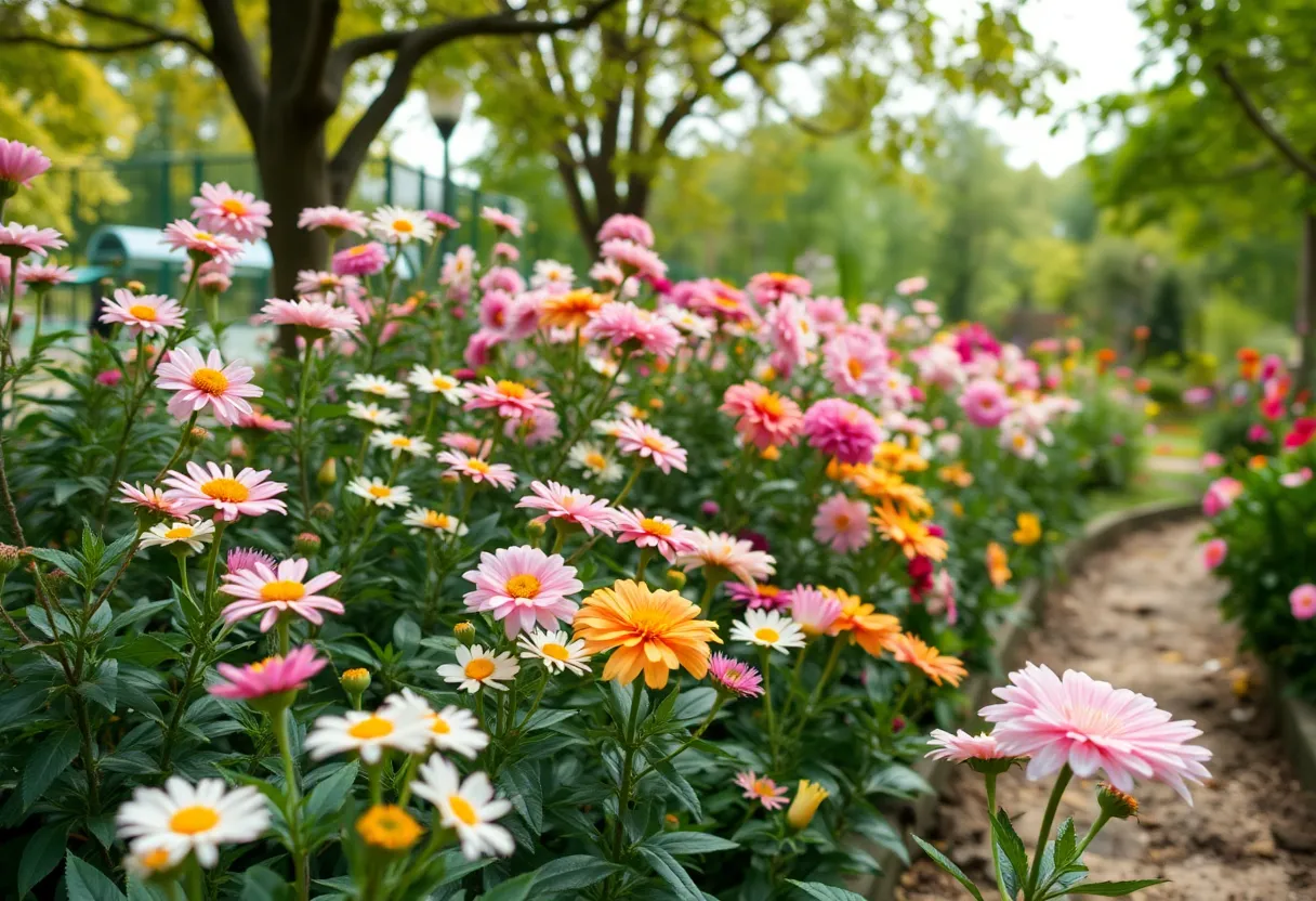 A beautiful garden representing legacy and love.