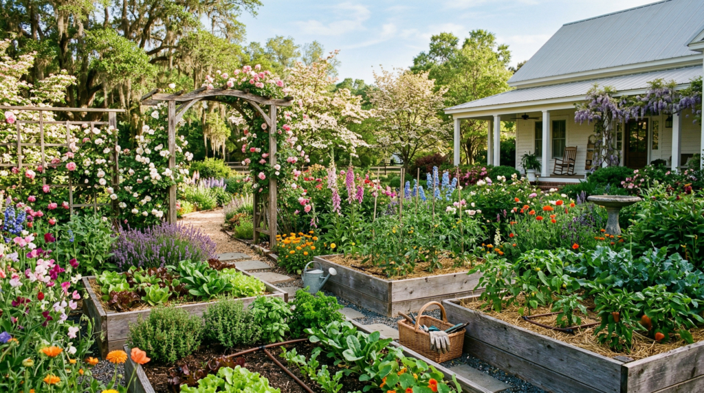 April Gardening in Spartanburg — What to Plant Now in USDA Zone 8a