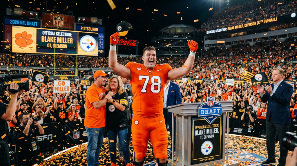 Clemson, USC Players Earn NFL Homes as 2026 Draft Grades Land