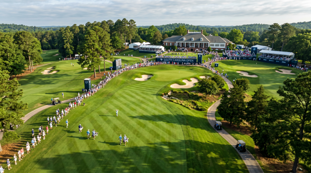 Country Club of Spartanburg golf course hosting the 2026 BMW Charity Pro-Am tournament