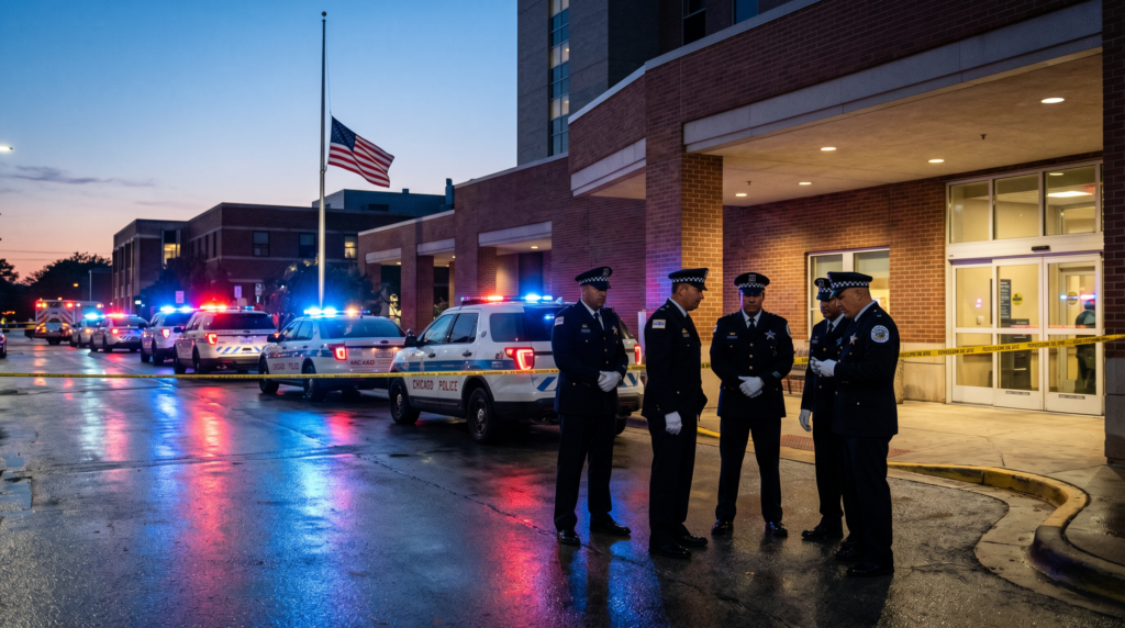 Chicago Officer Killed, Another Critical After Suspect Opens Fire Inside Hospital Emergency Room