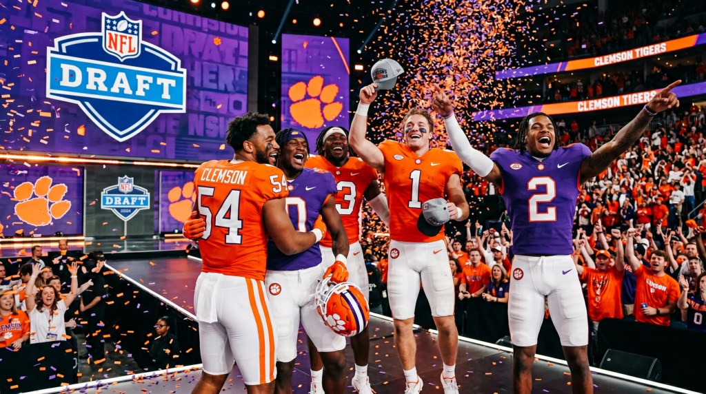 Clemson’s 2026 NFL Draft Class Could Outpace Its Win Total by Historic Margins
