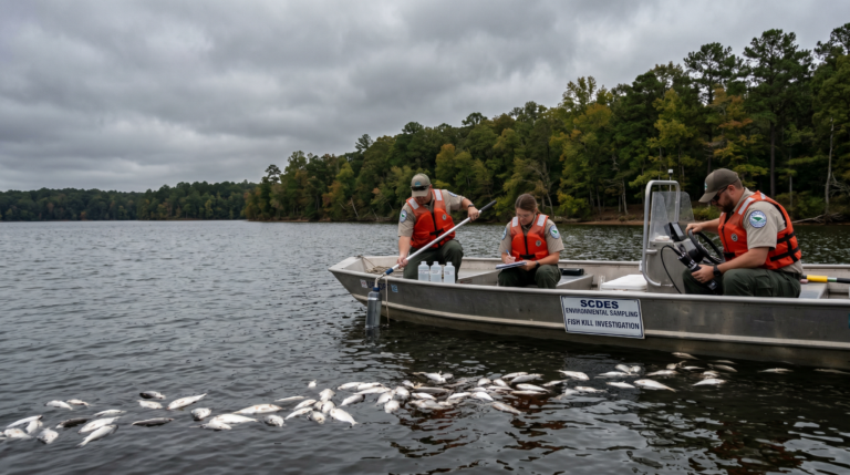 Lake Greenwood Fish Kill Still Unexplained; State Warns Off Water