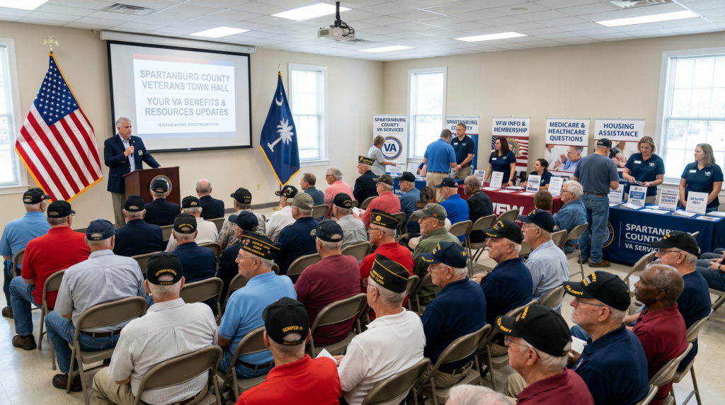 Spartanburg County Veterans Town Hall Targets Aging Benefits Gap