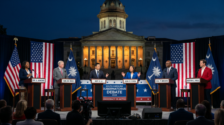 Spartanburg's Josh Kimbrell Finds His Lane on Abortion Ban at SC Governor's Debate