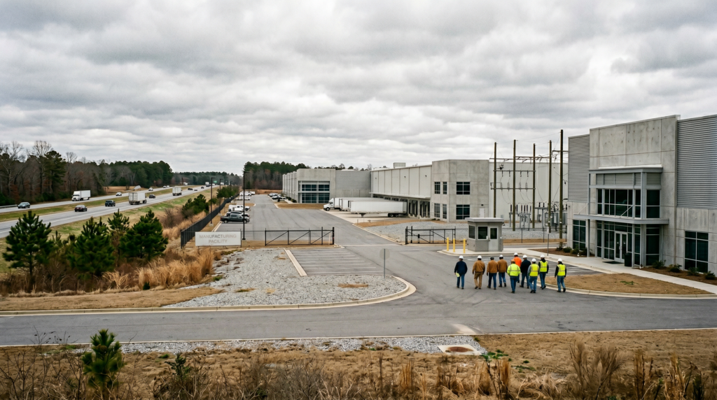 Upstate South Carolina appliance manufacturing plant
