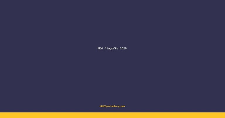 NBA Playoffs Are Set: Here Is How Upstate SC Fans Can Watch the First Round