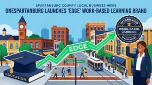 OneSpartanburg EDGE work-based learning brand in Spartanburg County