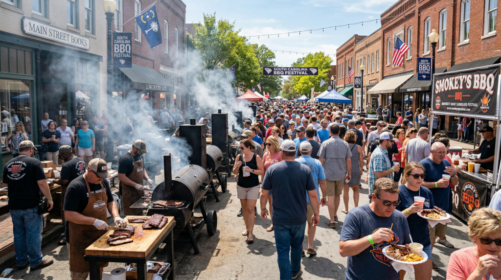 Hub City Hog Fest Wraps Up Downtown Spartanburg Weekend