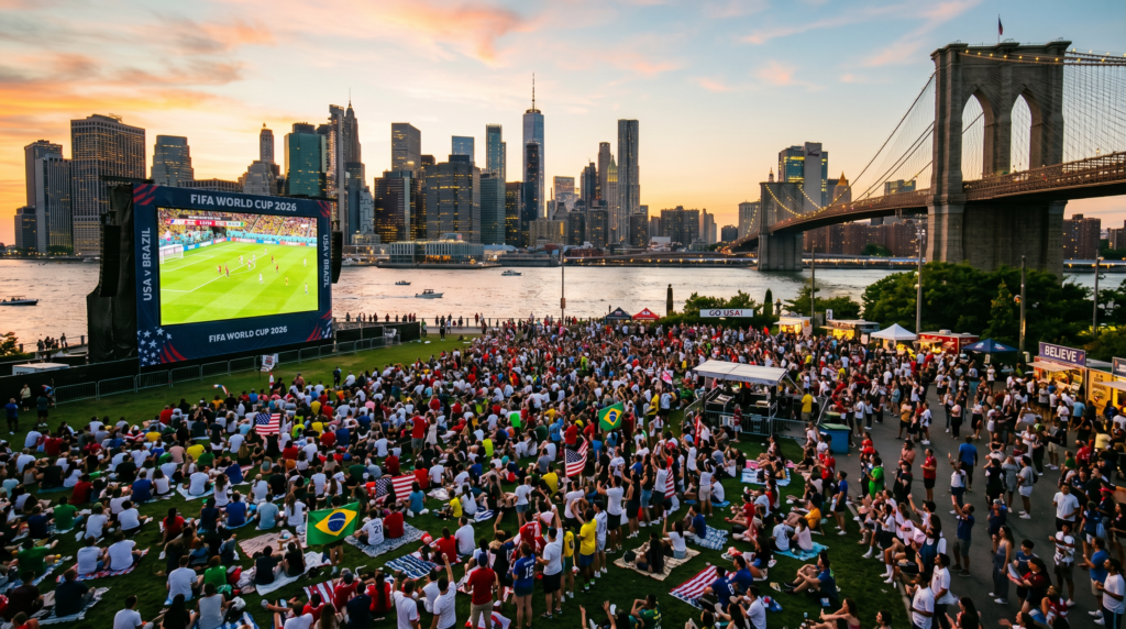 NYC Opens Free FIFA World Cup Fan Zones in All Five Boroughs This Summer