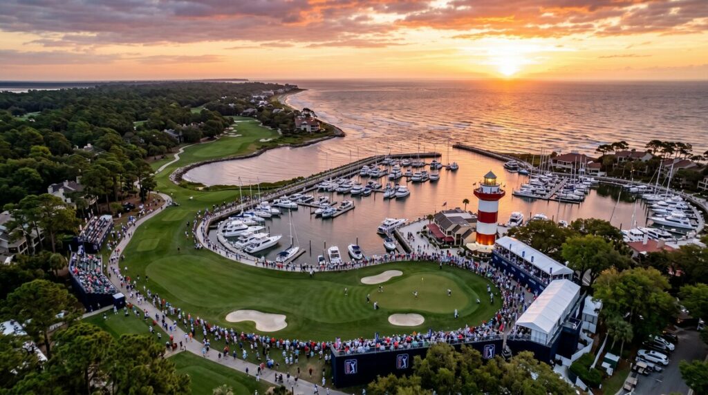 RBC Heritage Final Round: Aberg Leads at -8 as Harbour Town Hosts South Carolina’s PGA Tour Finale