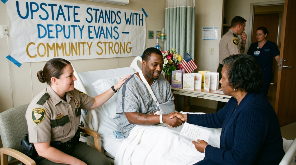 Upstate Deputy Alive and Recovering After I-85 Shooting