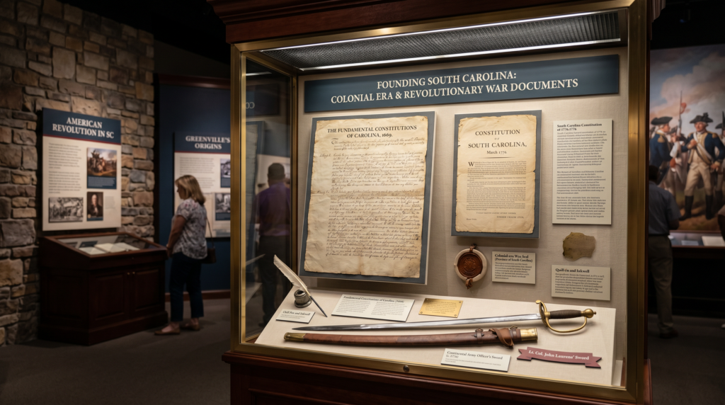Rare SC Founding-Era Documents Coming to Greenville for One Day Only