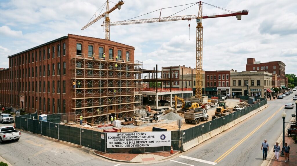 Spartanburg Development Boom: $300M in Construction Reshaping Downtown and Beyond