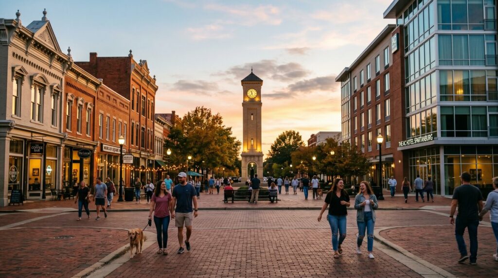 Yesterday Today Tomorrow: Spartanburg’s Downtown Renaissance Connects Mill Heritage to Building Boom