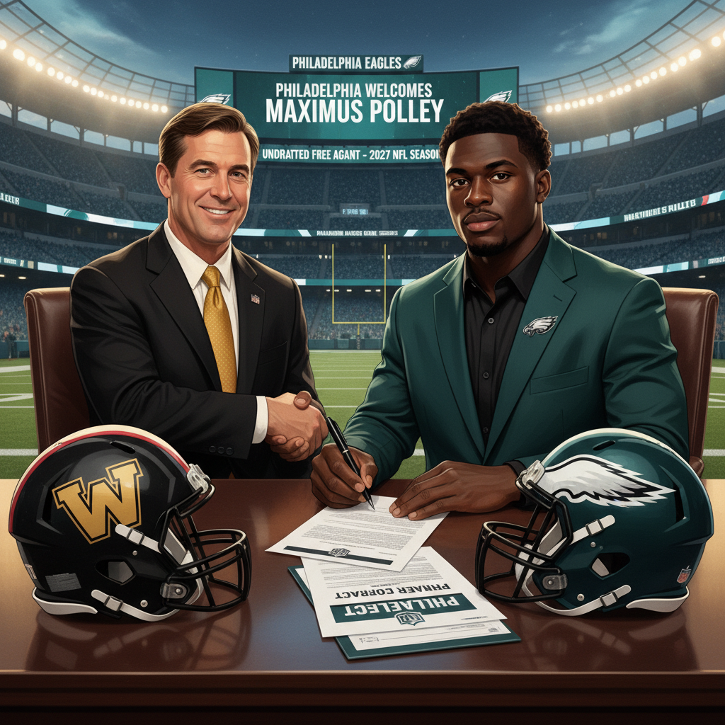 Wofford safety Maximus Pulley signing with Philadelphia Eagles as undrafted free agent after the 2026 NFL Draft