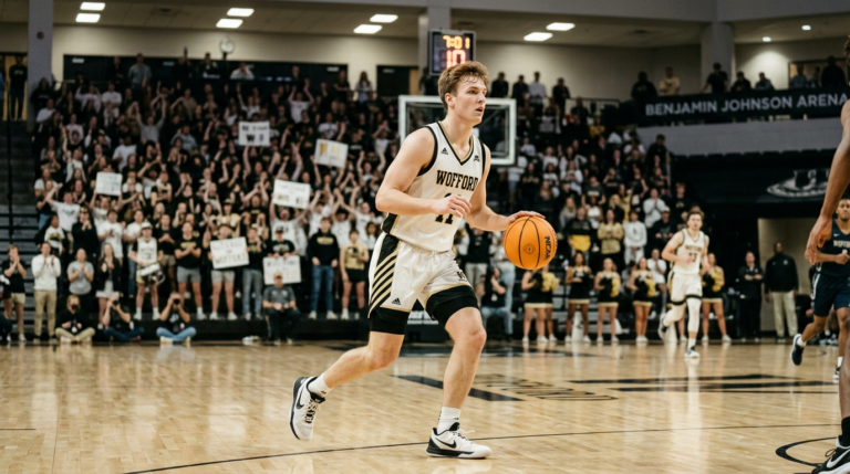 Wofford Guard Nils Machowski Commits to UConn After Career Season in Spartanburg