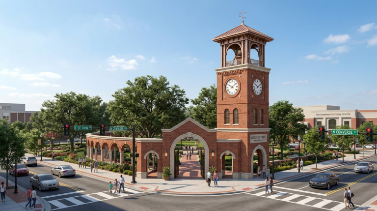 HEAR HERE: Spartanburg City Council Votes 6-1 to Rebuild Clock Tower at Barnet Park