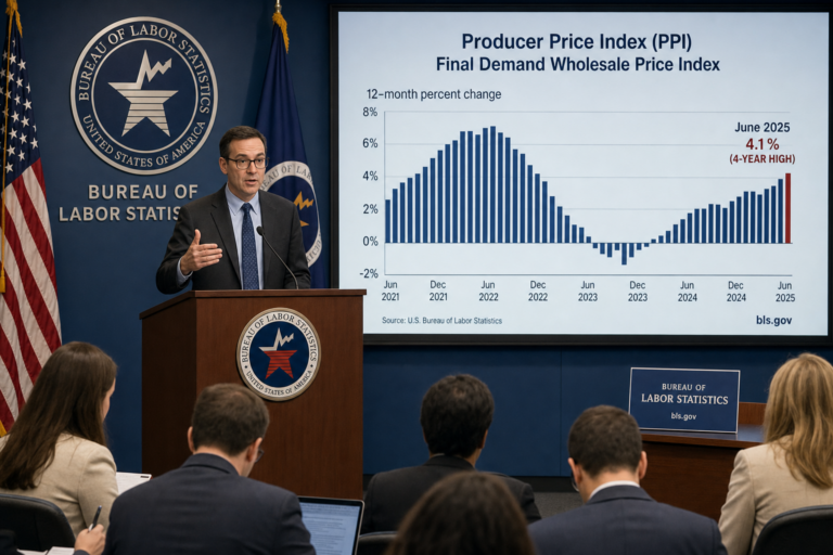 Wholesale Prices Surged 6% in April, Hitting 4-Year High as Energy and Freight Costs Spike
