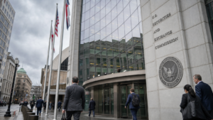 U.S. Securities and Exchange Commission headquarters building exterior