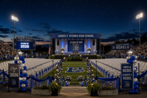 Nixon Field prepared for Byrnes High School Class of 2026 graduation
