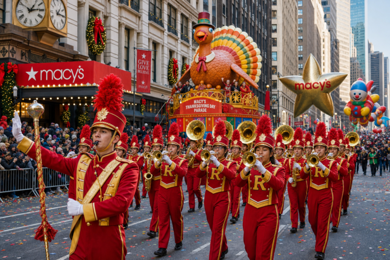 Spartanburg District 5’s James F. Byrnes Rebel Regiment Marches in Macy’s Thanksgiving Parade