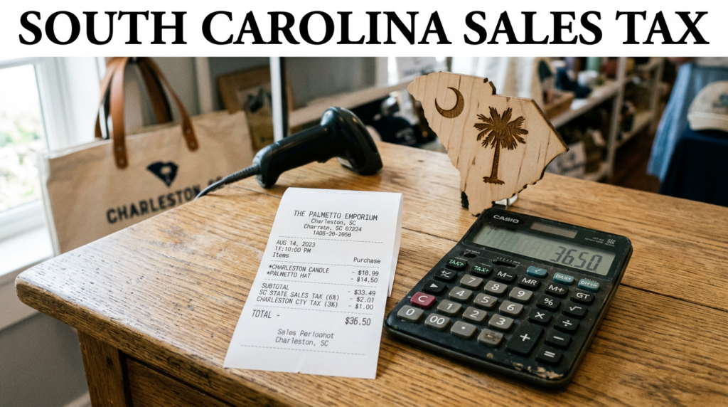 South Carolina Sales Tax for Spartanburg Small Businesses: Rates, Registration, Filing, and Common Mistakes (2026)