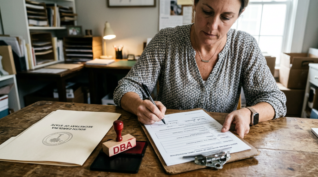 How to File a DBA (Fictitious Name) in South Carolina: A Spartanburg Small Business Checklist (2026)