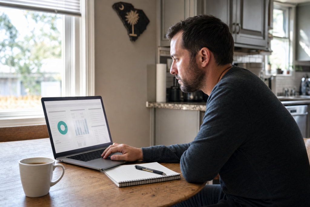 Upstate borrower reviews student loan repayment information and July deadlines.