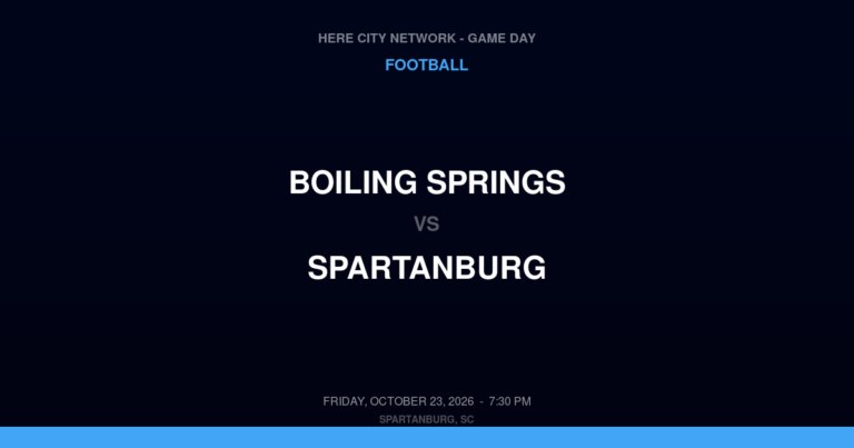 Boiling Springs 49, Spartanburg 28