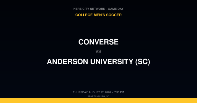 Converse at Anderson University (SC)