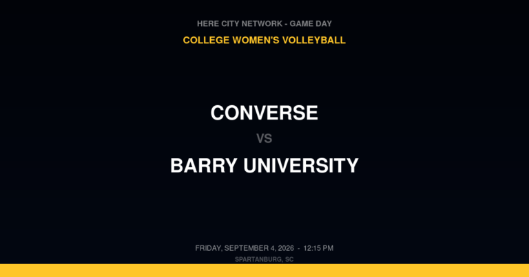 Converse at Barry University