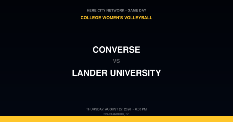 Converse at Lander University