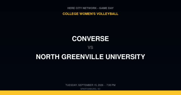 Converse at North Greenville University