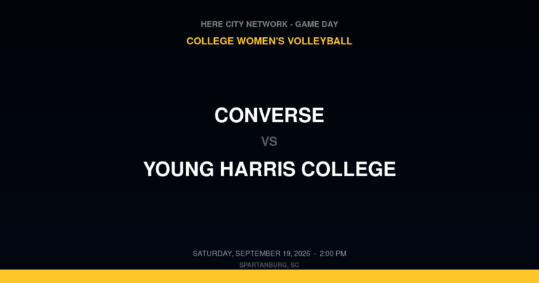 Converse at Young Harris College