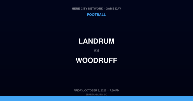 Landrum 0, Woodruff 49