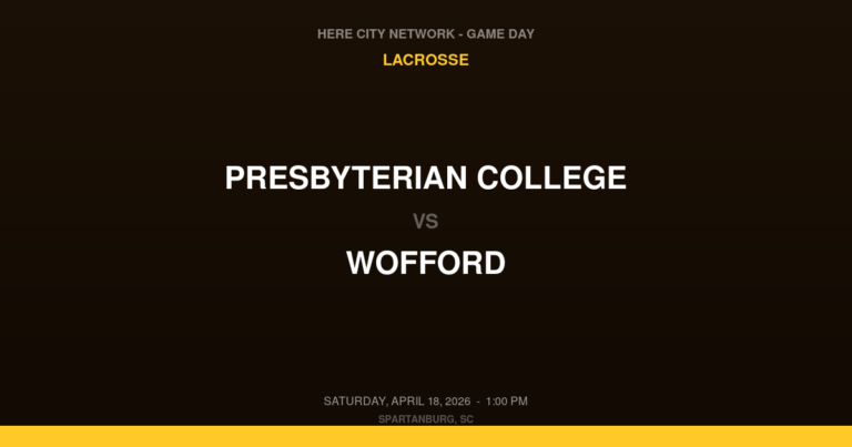 Presbyterian College vs. Wofford — Lacrosse Game Day — Spartanburg, SC