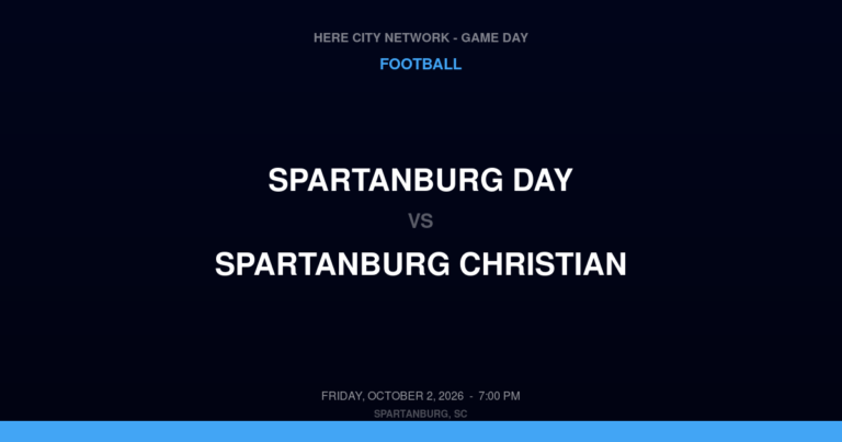 Spartanburg Day 0, Spartanburg Christian 55