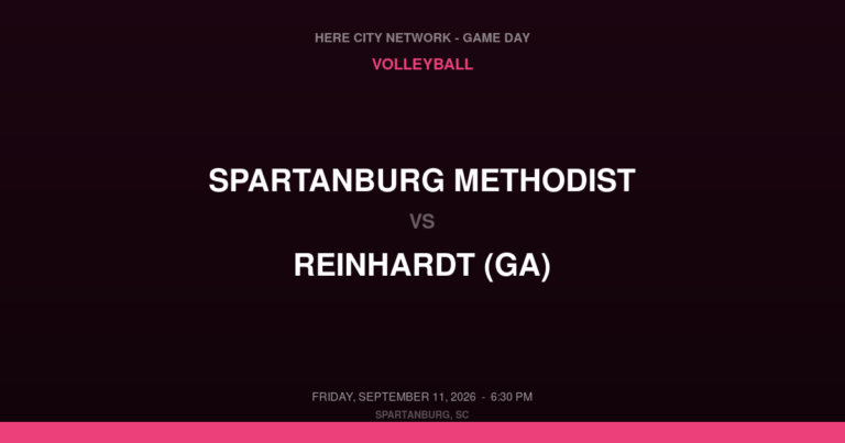Spartanburg Methodist at Reinhardt (GA)